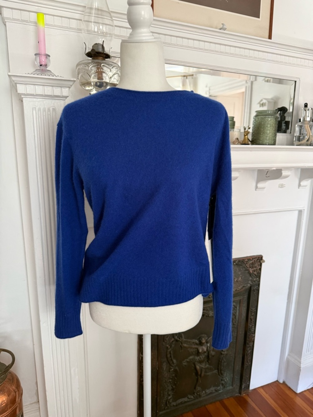 NWT Rachel Zoe Cobalt Blue Cashmere Sweater